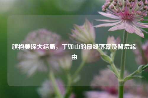 旗袍美探大结局，丁如山的最终落幕及背后缘由