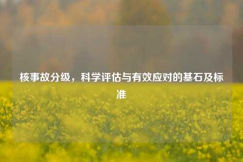 核事故分级，科学评估与有效应对的基石及标准