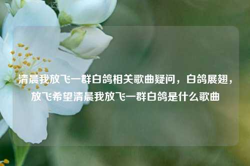 清晨我放飞一群白鸽相关歌曲疑问，白鸽展翅，放飞希望清晨我放飞一群白鸽是什么歌曲