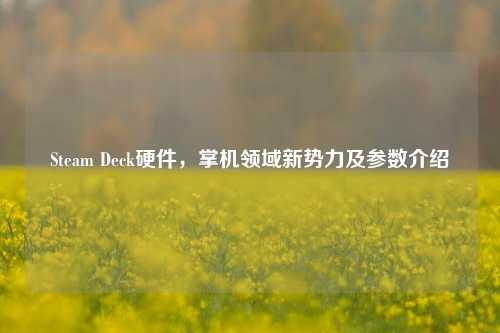 Steam Deck硬件，掌机领域新势力及参数介绍
