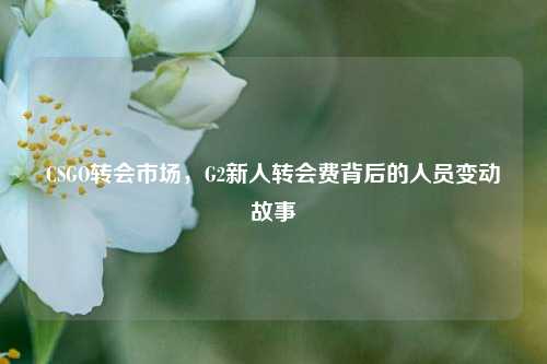CSGO转会市场，G2新人转会费背后的人员变动故事