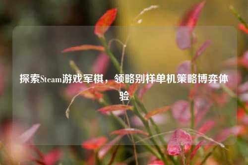 探索Steam游戏军棋，领略别样单机策略博弈体验