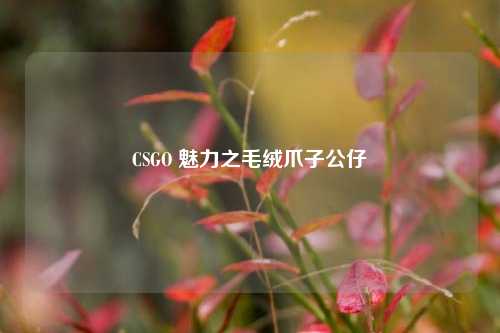 CSGO 魅力之毛绒爪子公仔