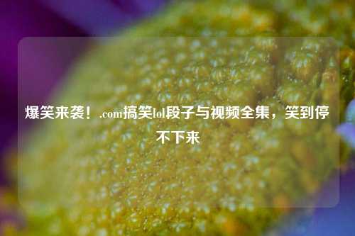 爆笑来袭！.com搞笑lol段子与视频全集，笑到停不下来