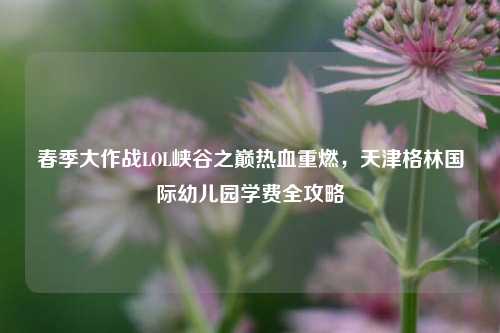 春季大作战LOL峡谷之巅热血重燃，天津格林国际幼儿园学费全攻略