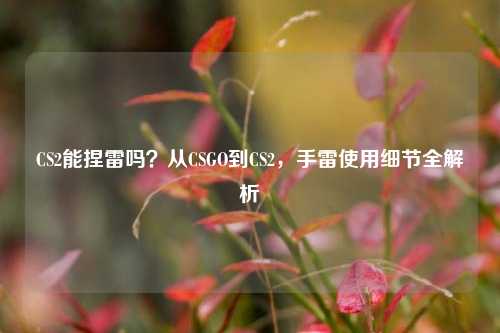 CS2能捏雷吗？从CSGO到CS2，手雷使用细节全解析