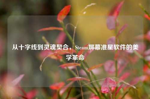 从十字线到灵魂契合，Steam屏幕准星软件的美学革命