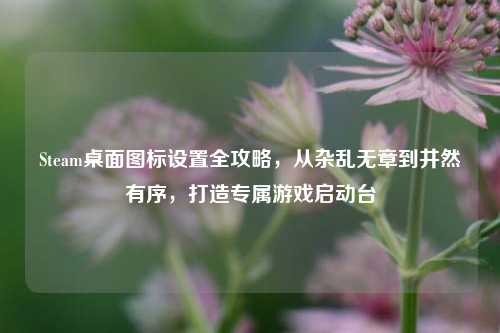 Steam桌面图标设置全攻略，从杂乱无章到井然有序，打造专属游戏启动台