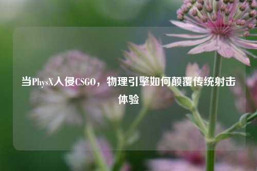 当PhysX入侵CSGO,物理引擎如何颠覆传统射击体验