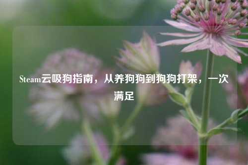 Steam云吸狗指南,从养狗狗到狗狗打架,一次满足