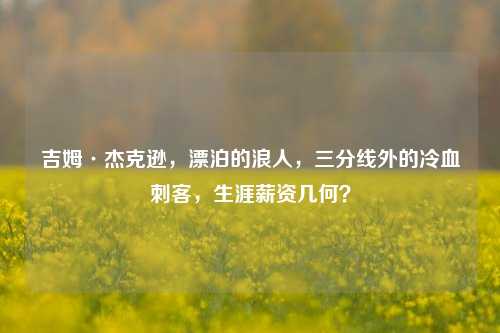 吉姆·杰克逊,漂泊的浪人,三分线外的冷血刺客,生涯薪资几何?